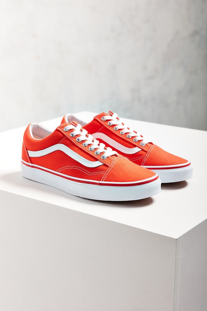 vans orange old skool vans orange old skool