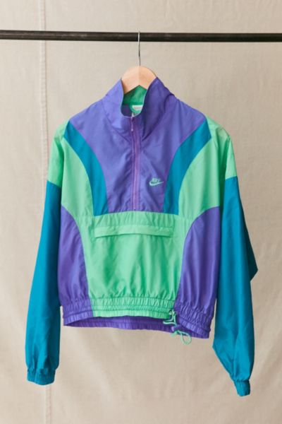 vintage nike purple windbreaker jacket