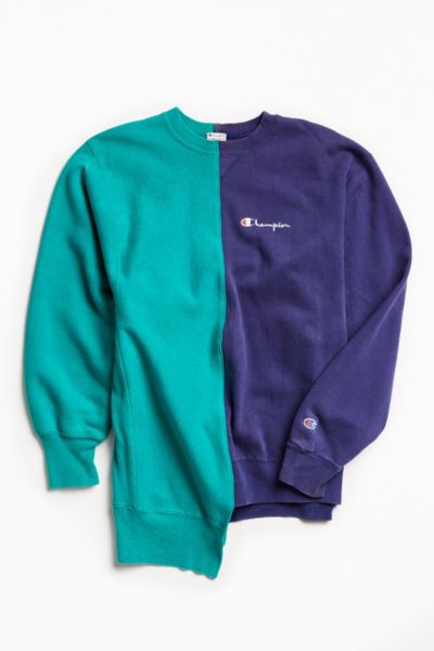 champion split seam sweatshirt