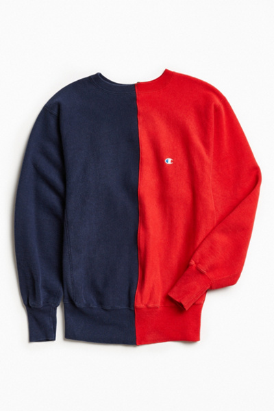 champion split seam sweatshirt