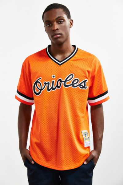 mitchell and ness orioles jersey