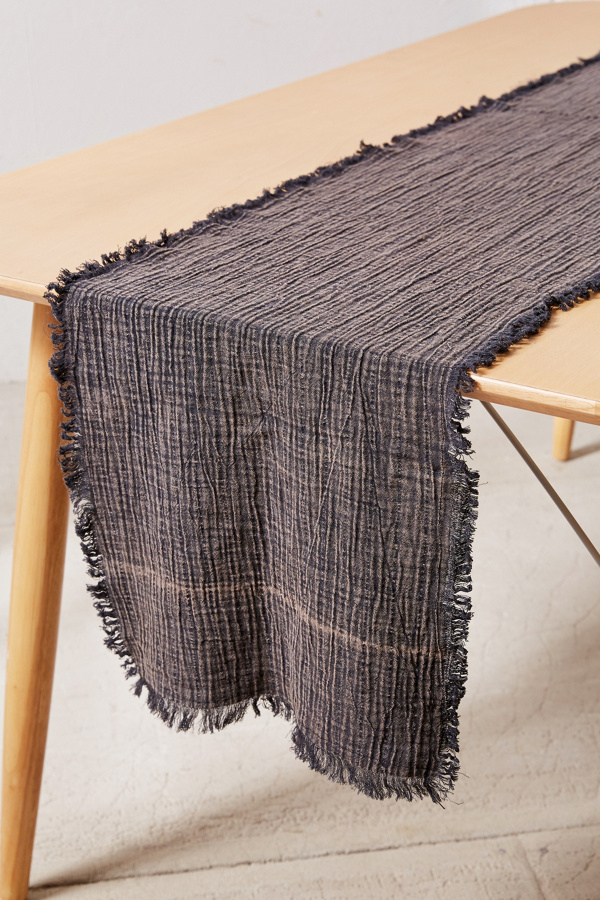 Crinkle Gauze Table Runner Urban Outfitters Canada