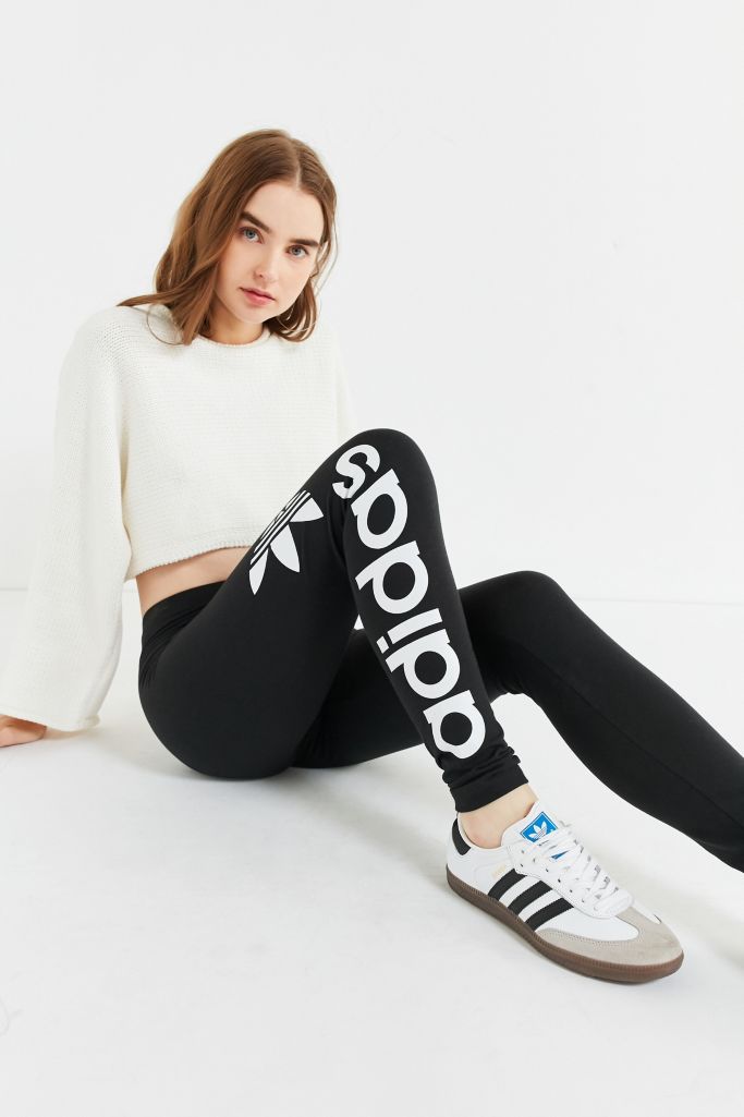 adidas stacked logo leggings