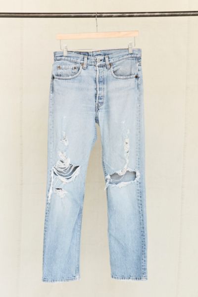 levis 501 distressed jeans