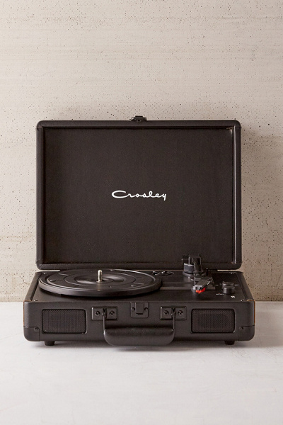 Crosley UO Exclusive Black Star Cruiser Bluetooth Record Player | Urban