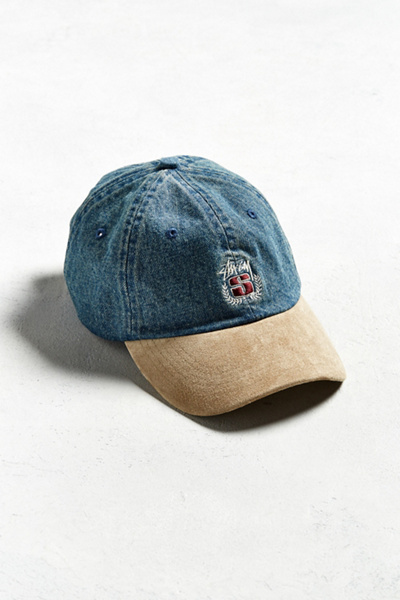 stussy denim hat