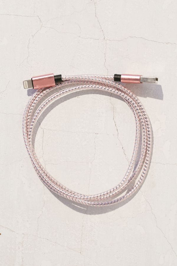 3Ft Metallic Lightning Cord Urban Outfitters