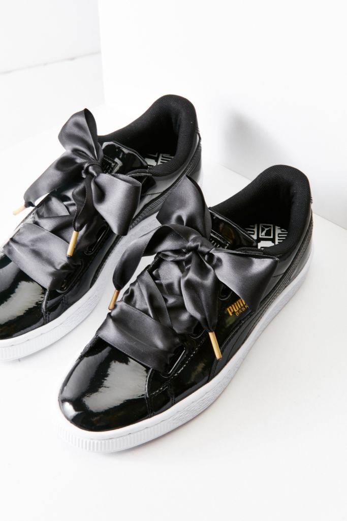 patent leather puma basket