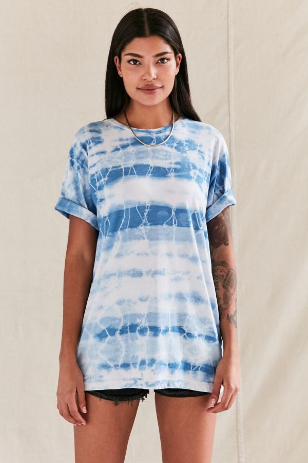 Urban Renewal Remade Lightning Bolt Tie-Dye Tee | Urban Outfitters