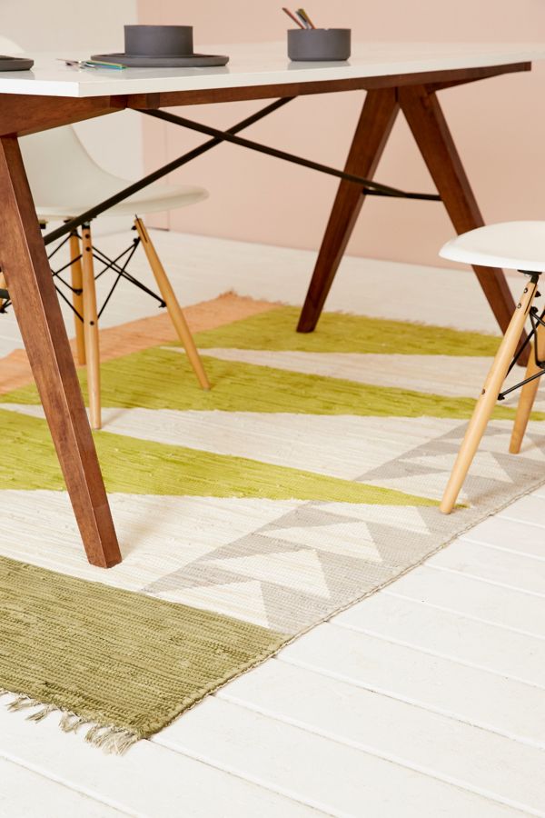 Streva Printed Rag Rug Urban Outfitters