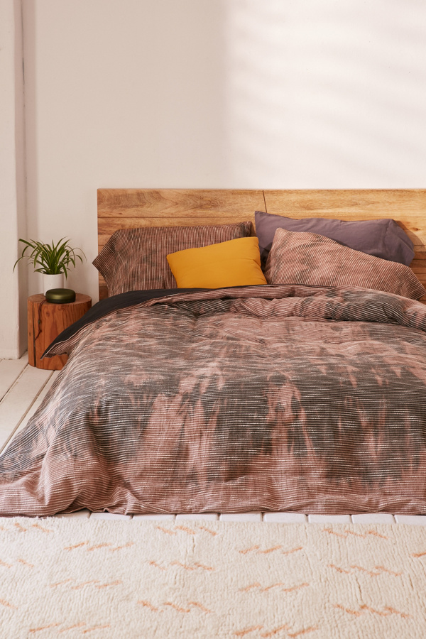 Bleached Slub Duvet Cover Urban Outfitters