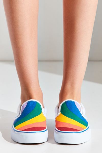 rainbow vans urban outfitters