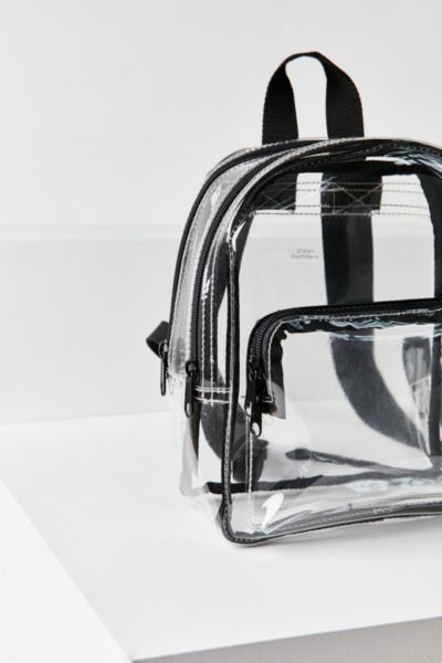 transparent mini backpack