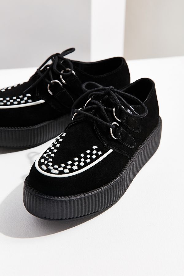 T.U.K. Two Tone Suede Creeper Shoe Urban Outfitters