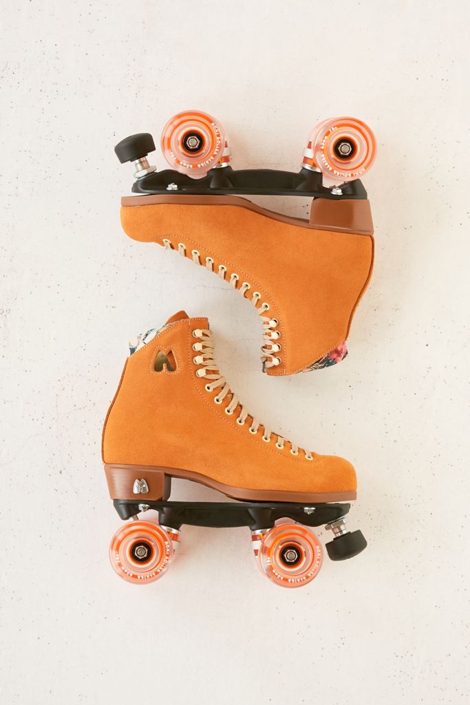 Moxi UO Exclusive Suede Roller Skates Urban Outfitters