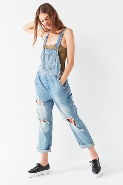 urban outfitters denim overalls