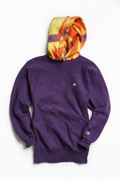 champion vintage blanket hoodie