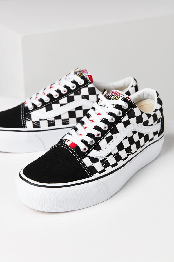 vans old skool checkerboard platform vans old skool checkerboard platform