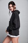 black calvin klein hoodie women's