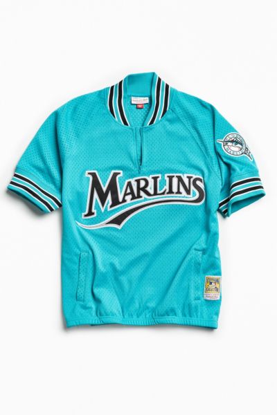 mitchell and ness marlins jersey