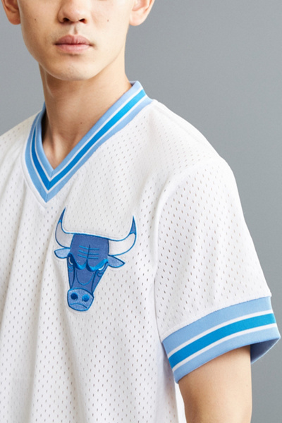 chicago bulls v neck jersey