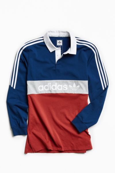 adidas skateboarding rugby shirt