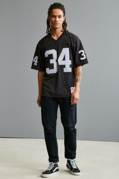 mitchell and ness bo jackson raiders jersey