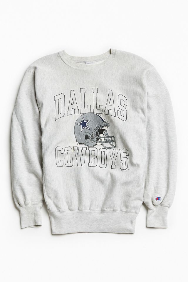 DCM Dallas Cowboys M 19 Arben Crew Neck Sweater Gray