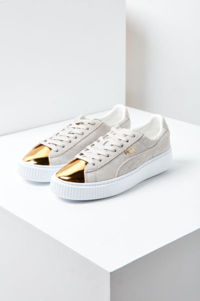 puma suede bout dore