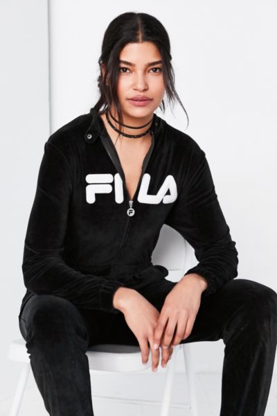 fila velour jumpsuit