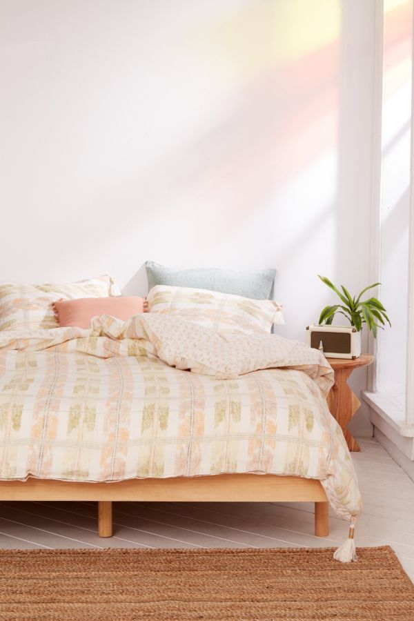 Leigh Tassel Ikat Duvet Cover Urban Outfitters