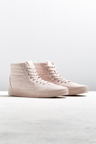 vans sk8 hi mono canvas