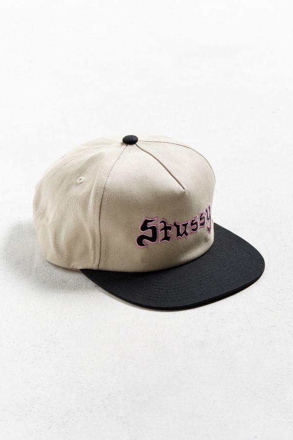 Stussy Two-Tone Hell Snapback Hat | Urban Outfitters