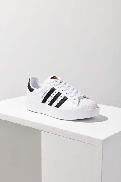 adidas superstar bold platform white