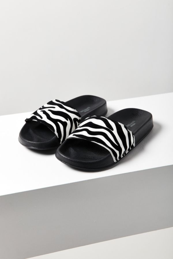 Zebra Print Slide | Urban Outfitters Canada
