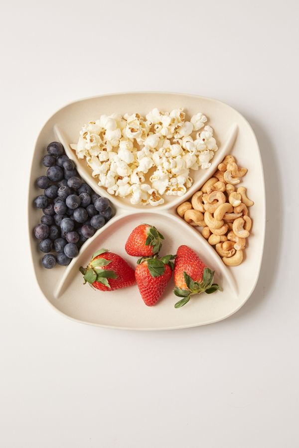 Bamboozle 4 Section Dinner + Serving Plate Urban Outfitters