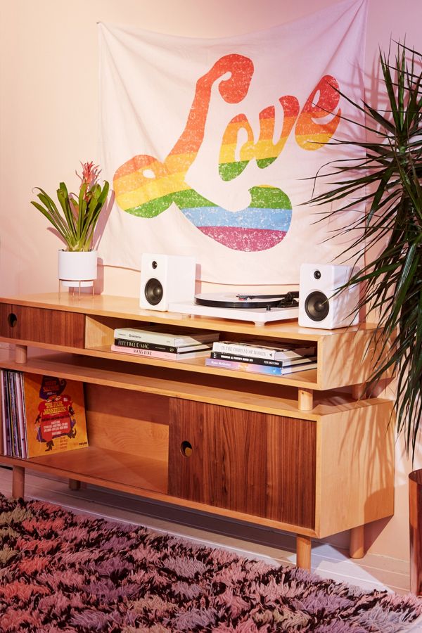 Rainbow Love Tapestry Urban Outfitters