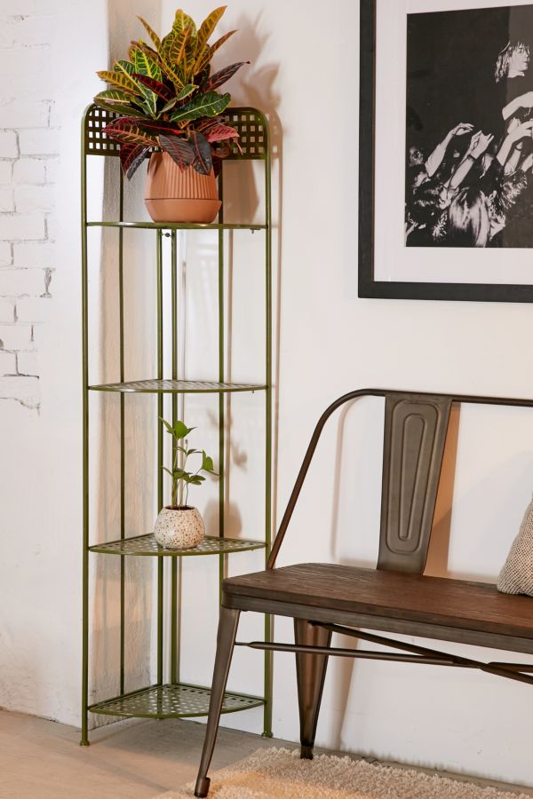 Andy Collapsible Corner Shelving Unit Urban Outfitters