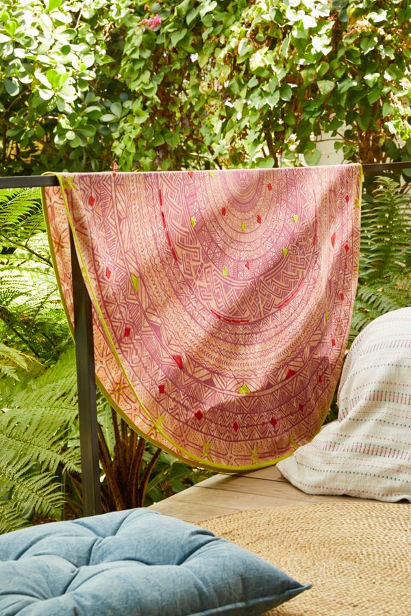 Dayo Round Beach Blanket Urban Outfitters