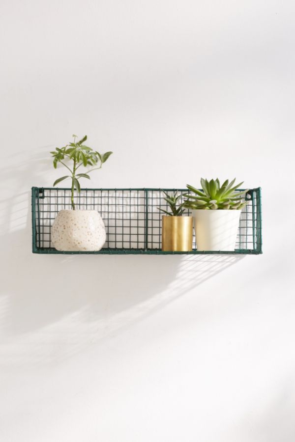 Caleb Wire Grid Wall Shelf | Urban Outfitters