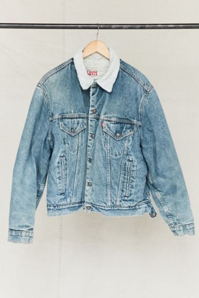 levis sherpa jacket urban outfitters