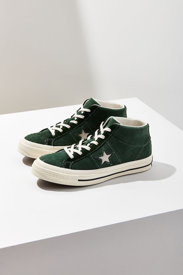 Converse Cons One Star Pro Suede Mid Top Sneaker | Urban Outfitters Canada
