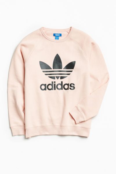 adidas trefoil crew neck sweatshirt mens