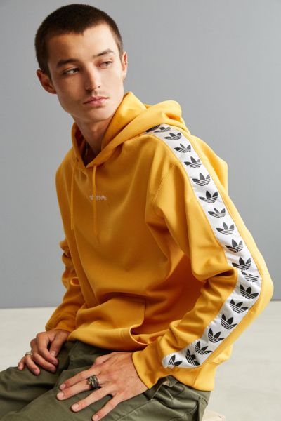 adidas tape fleece hoodie