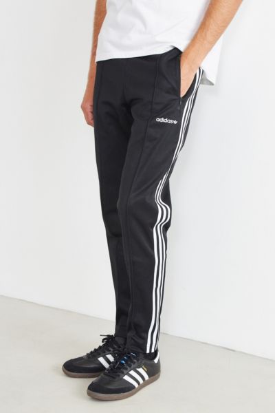 adidas beckenbauer open hem track pants