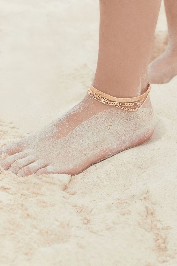 Chain Anklet Set Urban Outfitters