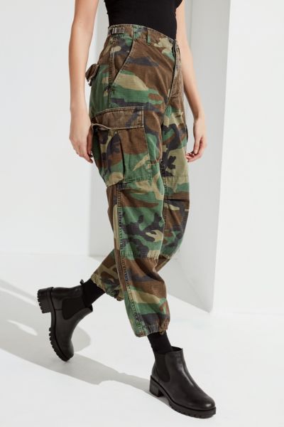 womens camo cargo pants urban outfitters