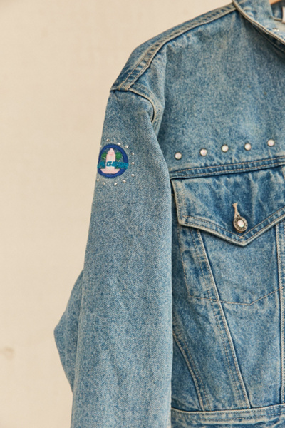 vintage la gear jean jacket
