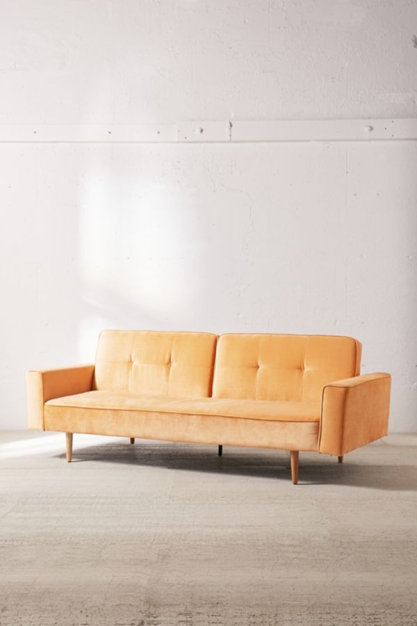 Bella Velvet Sleeper Sofa