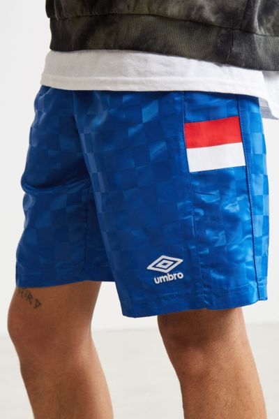 umbro plaid shorts